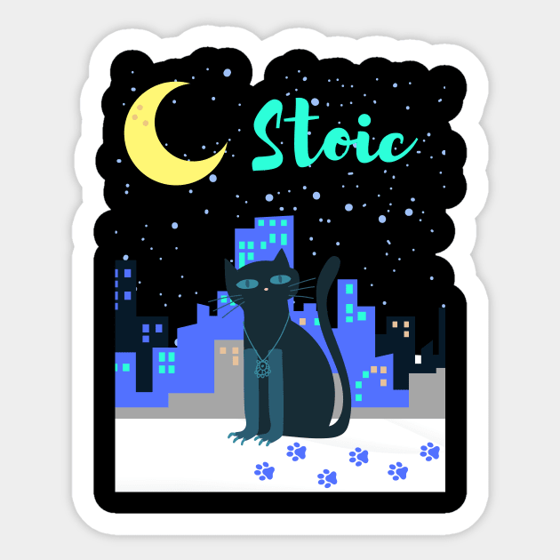 Stoic Sticker by Benjamin Customs